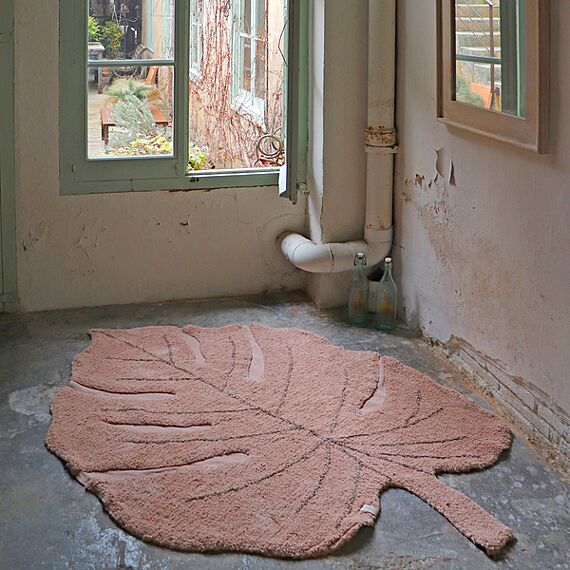 Vloerkleed Monstera Vintage Nude - 120 x 180 cm - Image 2