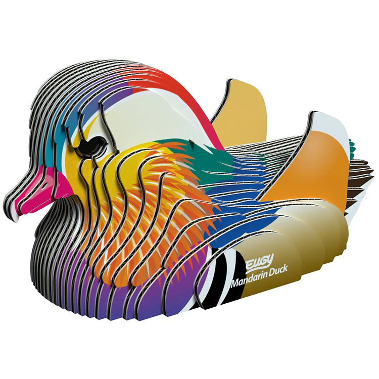 3D puzzel - Vogel Mandarijn Eend
