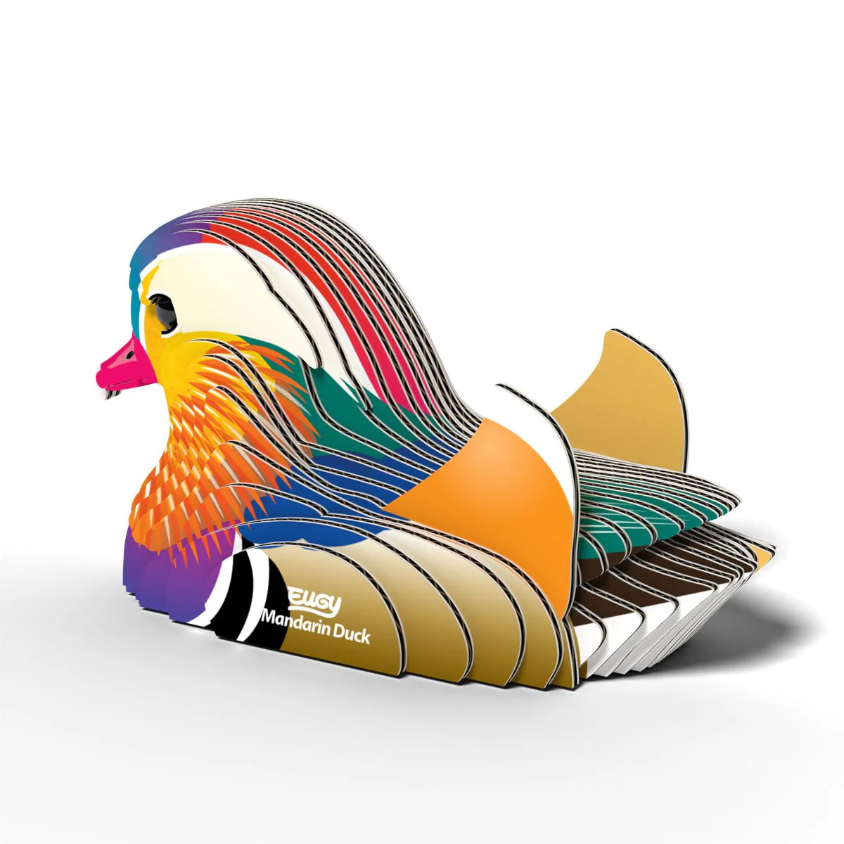 3D puzzel - Vogel Mandarijn Eend - Image 3