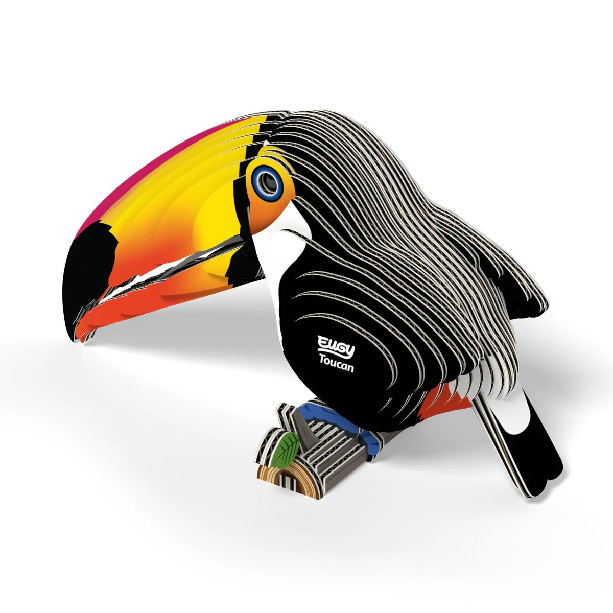 3D puzzel - Vogel Toekan - Image 3