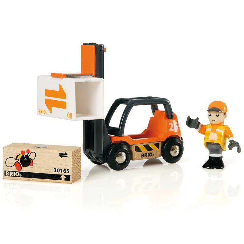 Speelset Vorkheftruck met figuurtje