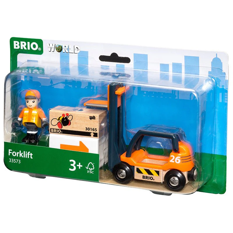 Speelset Vorkheftruck met figuurtje - Image 2