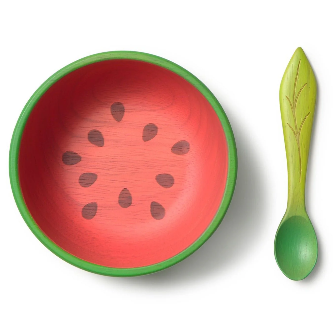 Eetset Wally the Watermelon Plate & Spoon Set