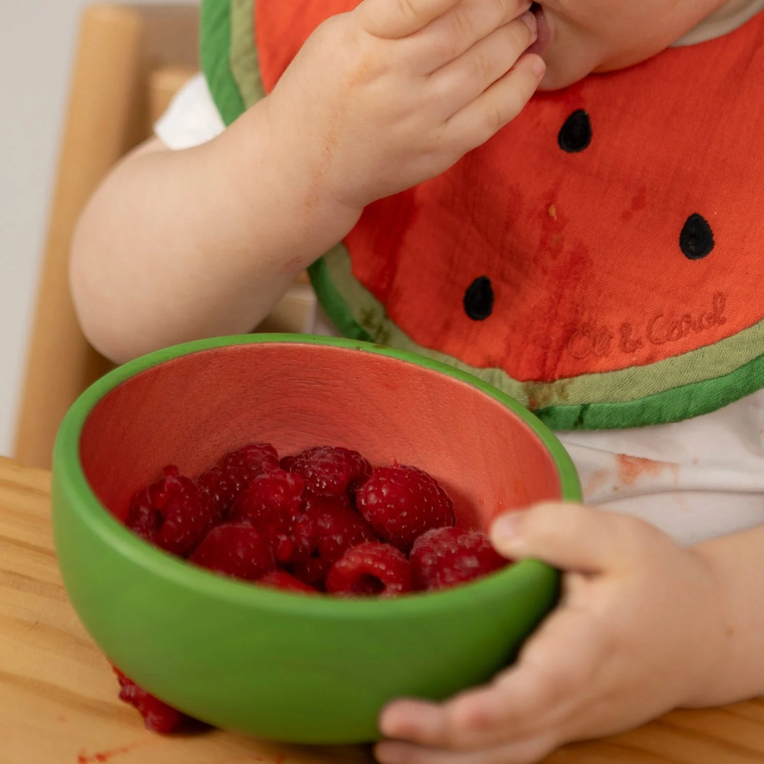 Eetset Wally the Watermelon Plate & Spoon Set - Image 4