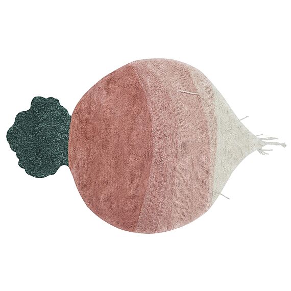 Wasbaar Tapijt Ramona The Radish - 100 x 150 cm