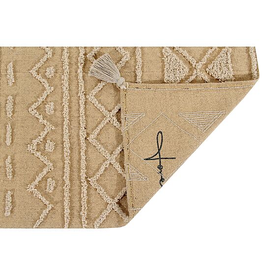 Wasbaar Tapijt Tribu Honing - 120 x 160 cm - Image 8