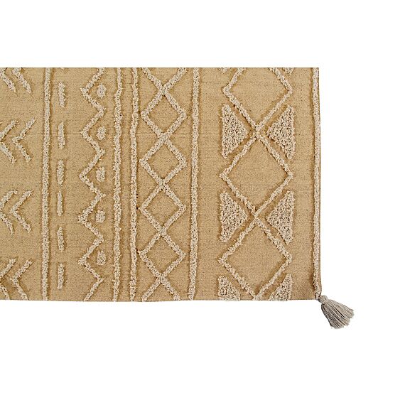 Wasbaar Tapijt Tribu Honing - 120 x 160 cm - Image 9