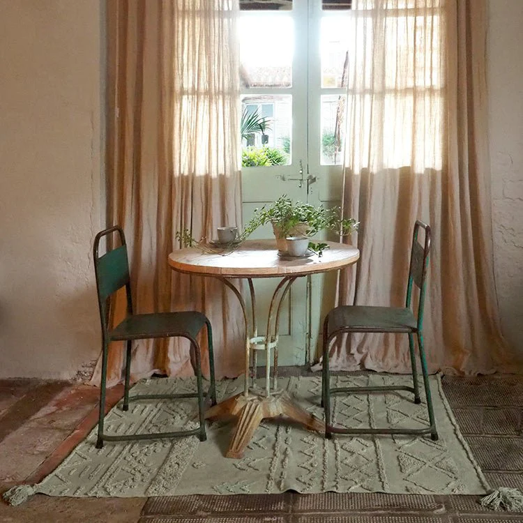 Wasbaar Tapijt Tribu Olive - 120 x 160 cm - Image 2