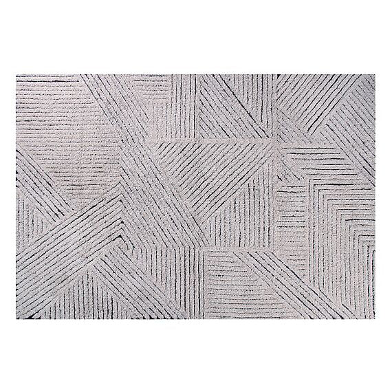 Wasbaar Woolable Tapijt Black Chia - 170 x 240 cm
