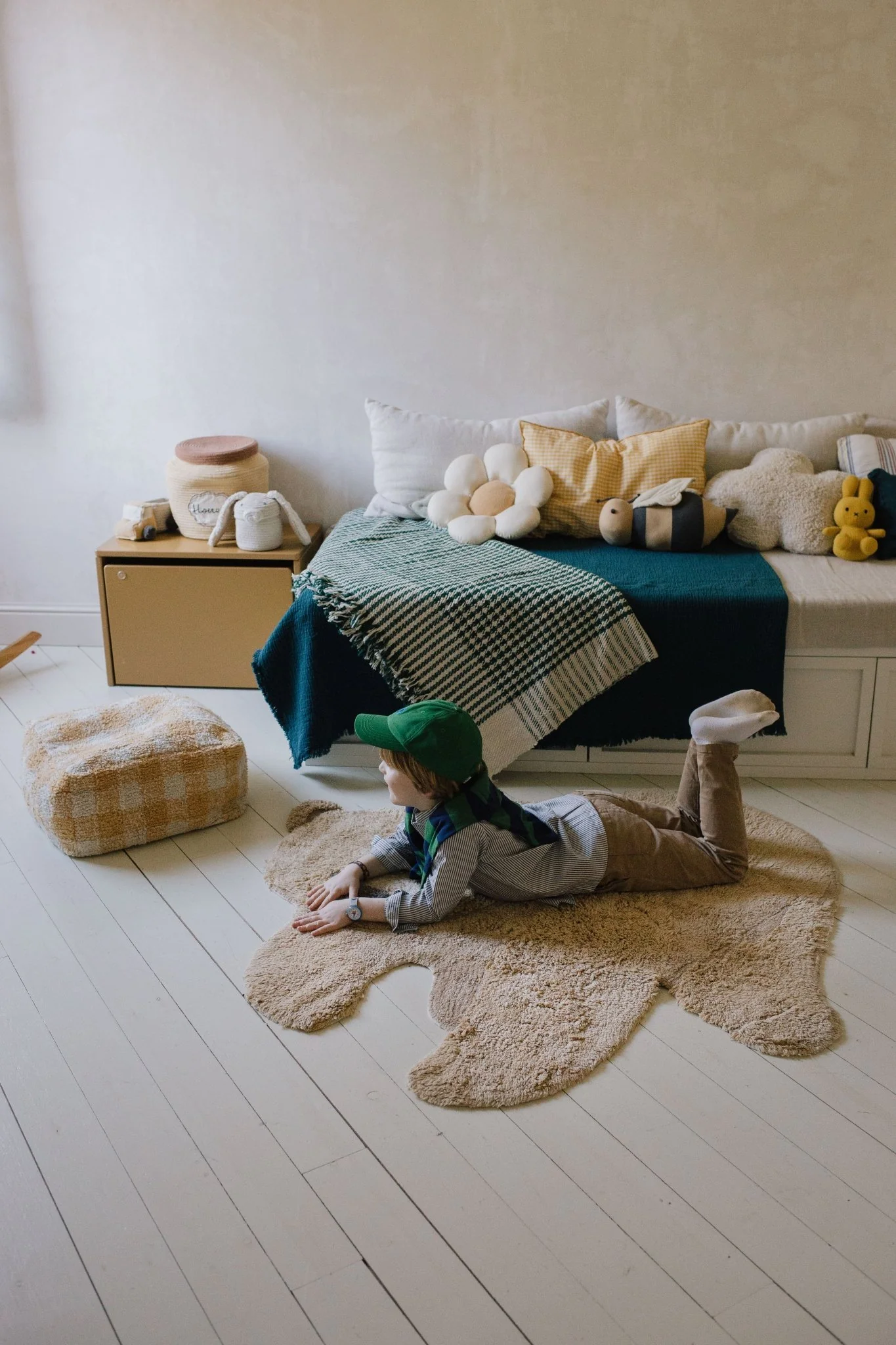 Wasbaar tapijt Animal Rug Bear - 120 x 122 cm - Image 7