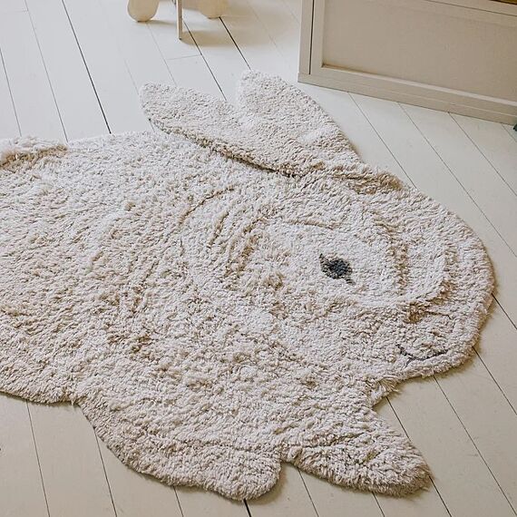 Wasbaar tapijt Animal Rug Bunny - 130 x 135 cm - Image 5
