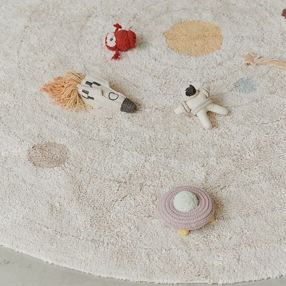 Wasbaar tapijt Play Rug Solar System met 5 accessoires - Ø150 cm - Image 5