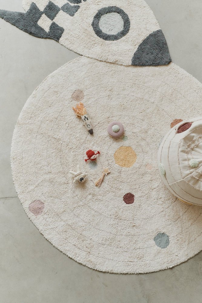 Wasbaar tapijt Play Rug Solar System met 5 accessoires - Ø150 cm - Image 7