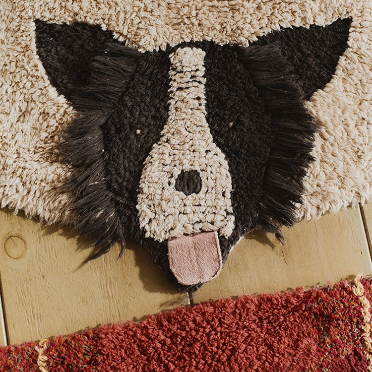 Wasbaar tapijt Dogs - 140 x 140 cm - Image 4
