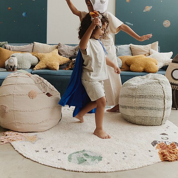 Rond tapijt Washable Rug Interstellar Journey - Ø140 cm - Image 2