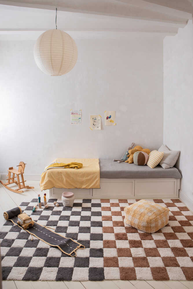 Tapijt Washable Rug Kitchen Tiles Toffee - 120 x 160 cm - Image 3