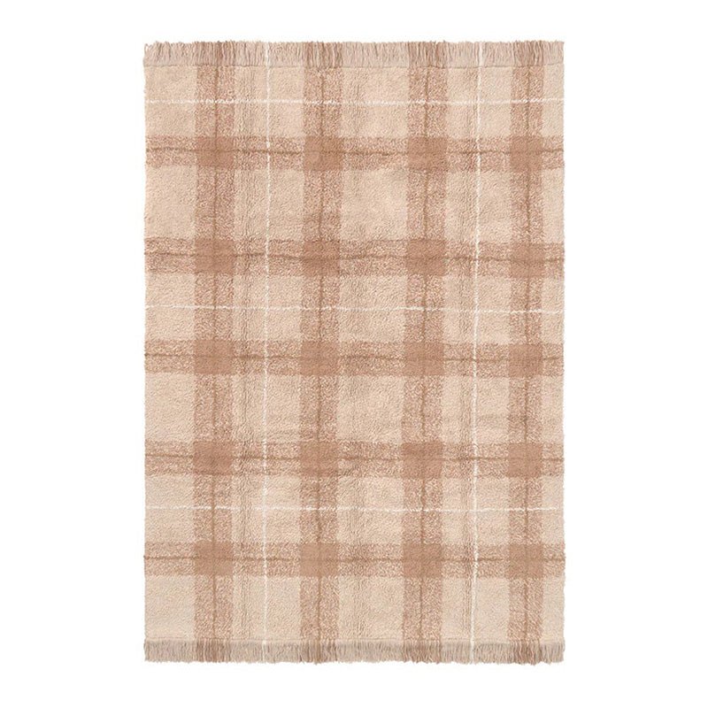 Wasbaar tapijt Tartan Rose - 90 x 140 cm