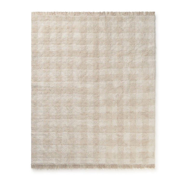 Wasbaar tapijt Vichy Ivory - 90 x 120 cm