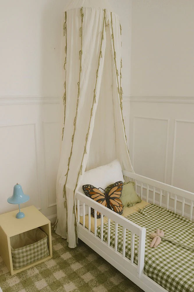 Wasbaar tapijt Vichy Matcha - 90 x 120 cm - Image 4