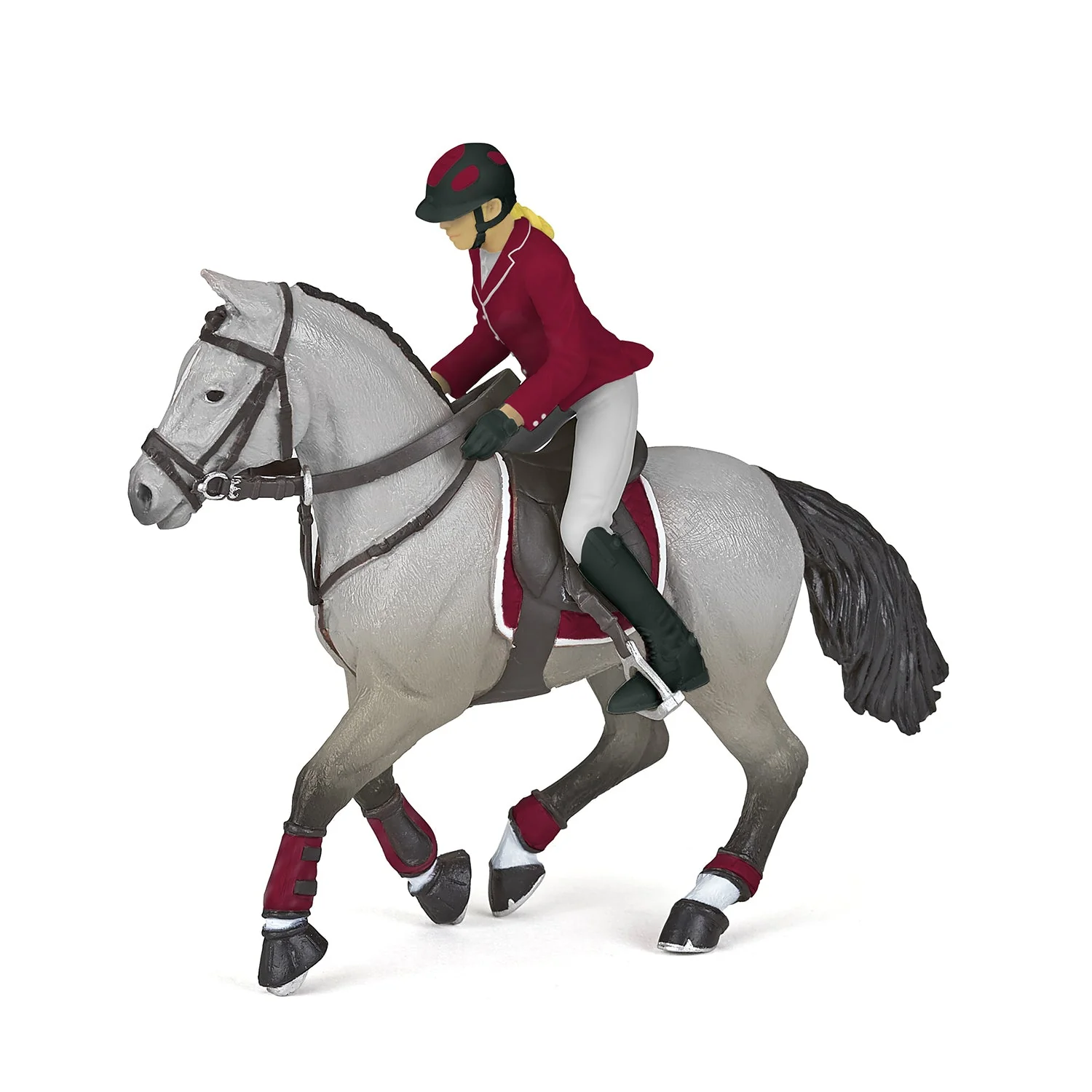 Wedstrijdpaard Met Zijn Ruiter - Image 6