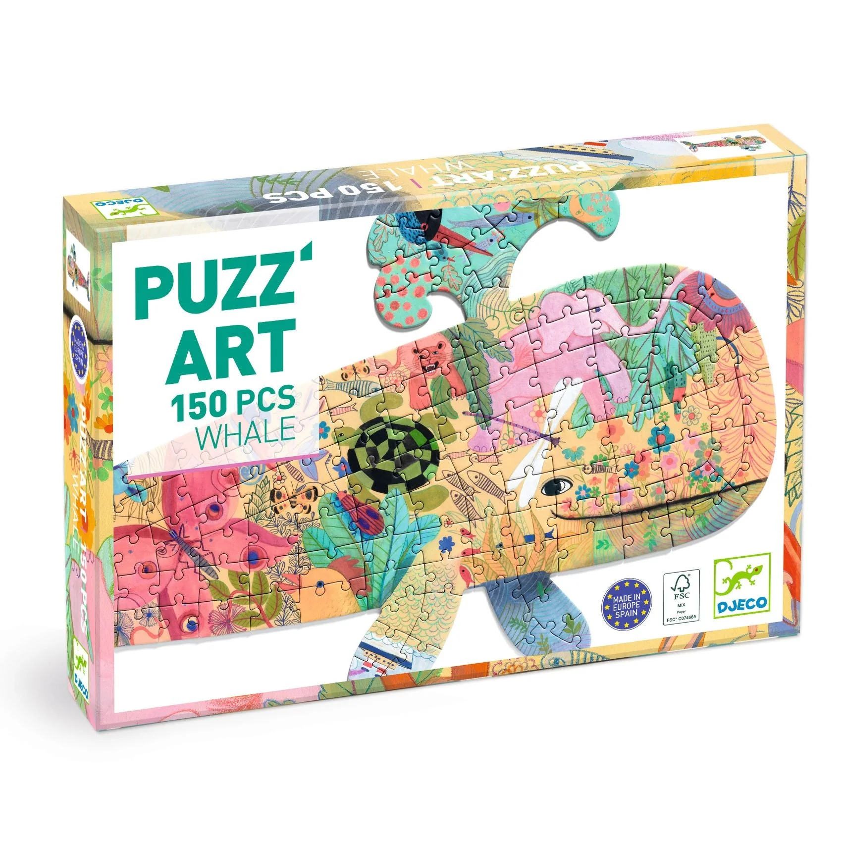 Silhouetpuzzel Puzz'Art Whale - 150 stukjes - Image 3