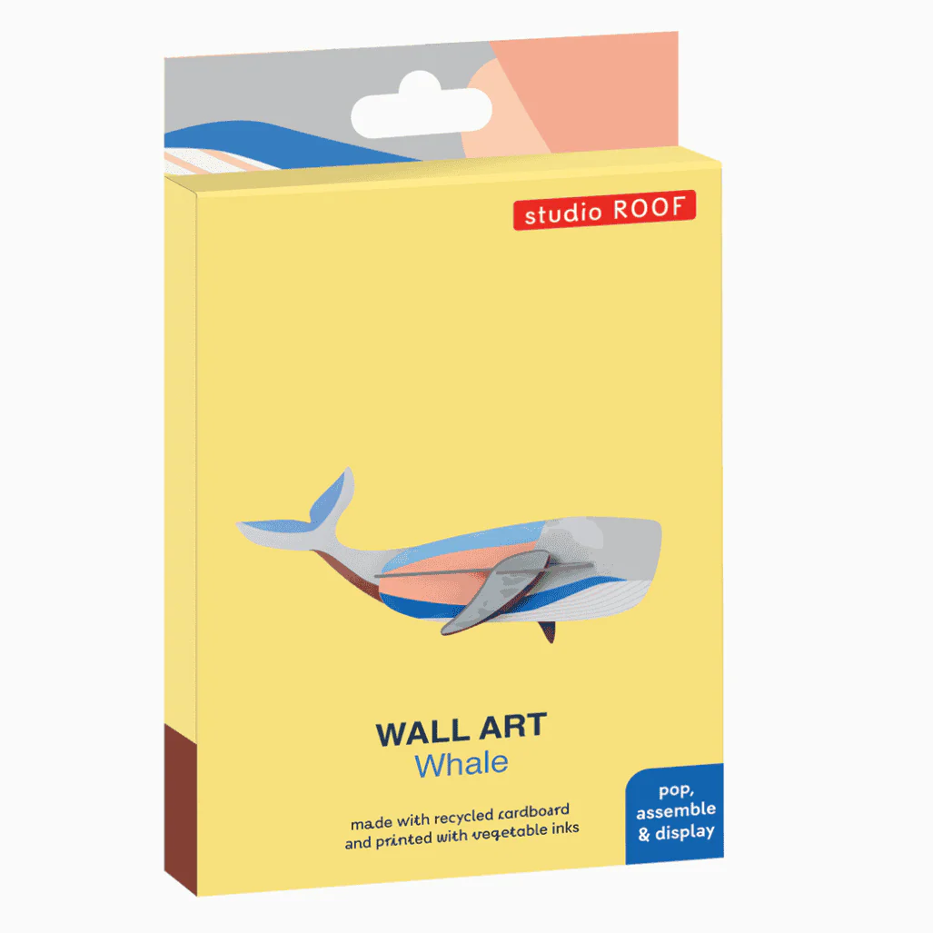 Muurdecoratie Wild Animals Whale - Image 3