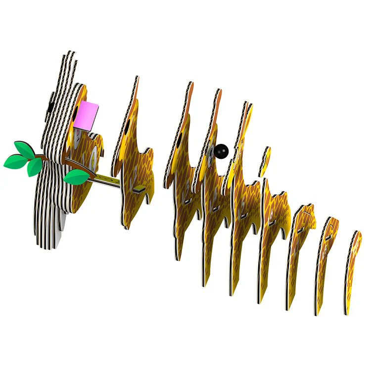 3D puzzel - Wild Dier Giraf - Image 3