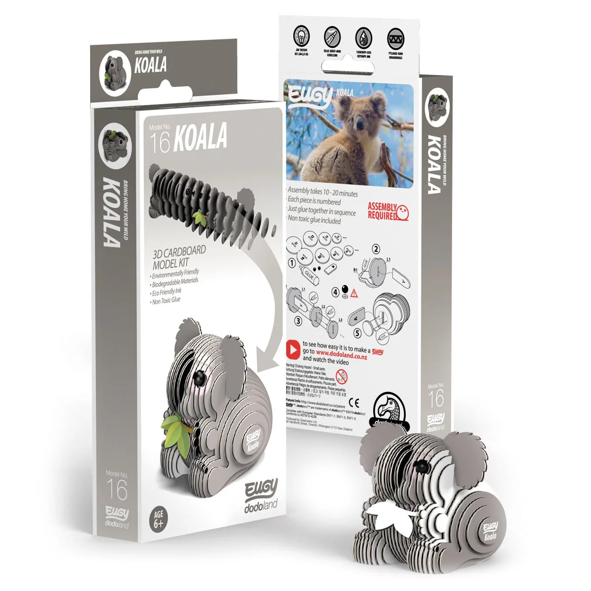 3D puzzel - Wild Dier Koala - Image 5