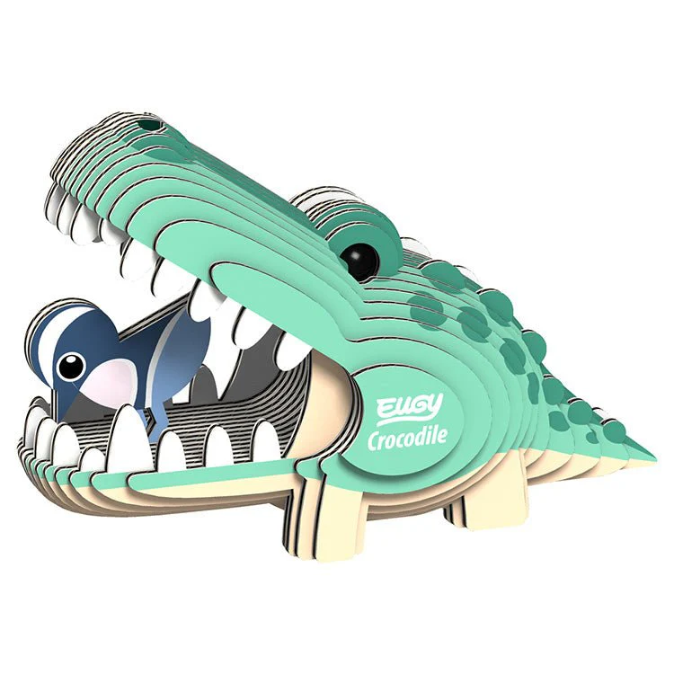 3D puzzel - Wild Dier Krokodil