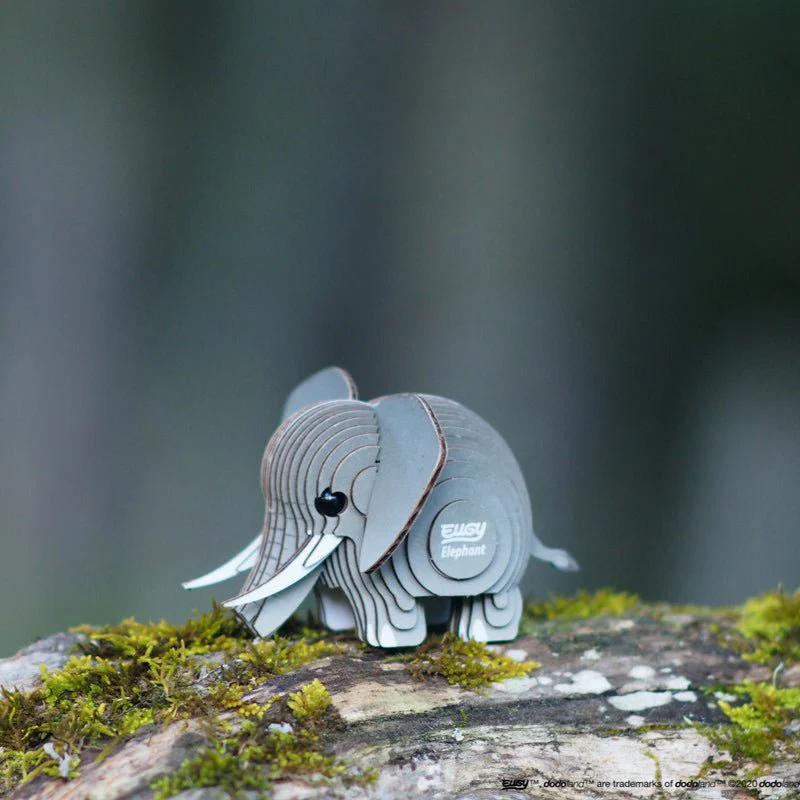 3D puzzel - Wild Dier Olifant - Image 2