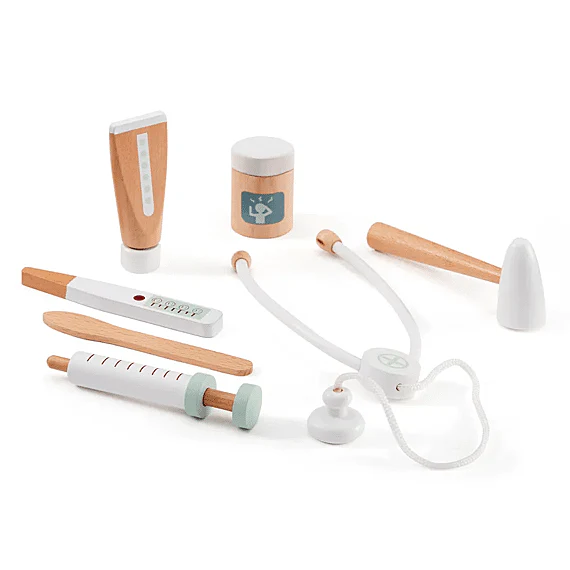 Witte Dokterskoffer Met Instrumenten Uit Hout - Kid'S Hub - Image 11