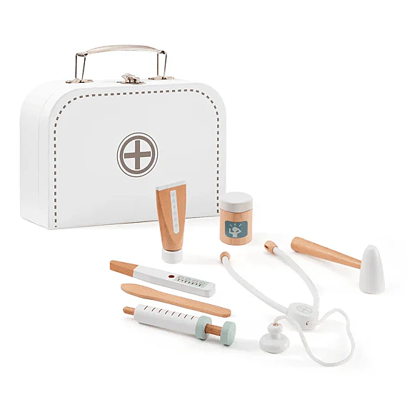 Witte Dokterskoffer Met Instrumenten Uit Hout - Kid'S Hub - Image 12