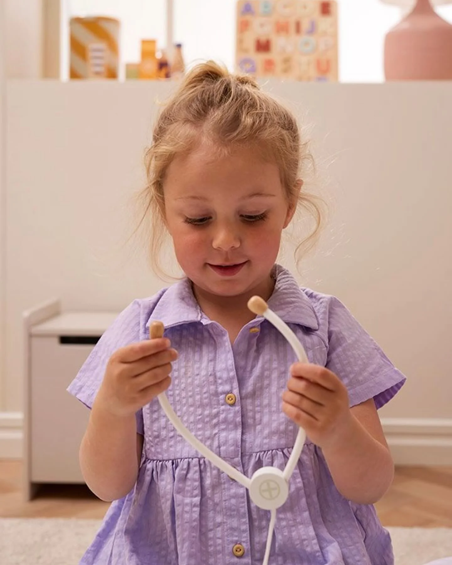 Witte Dokterskoffer Met Instrumenten Uit Hout - Kid'S Hub - Image 5