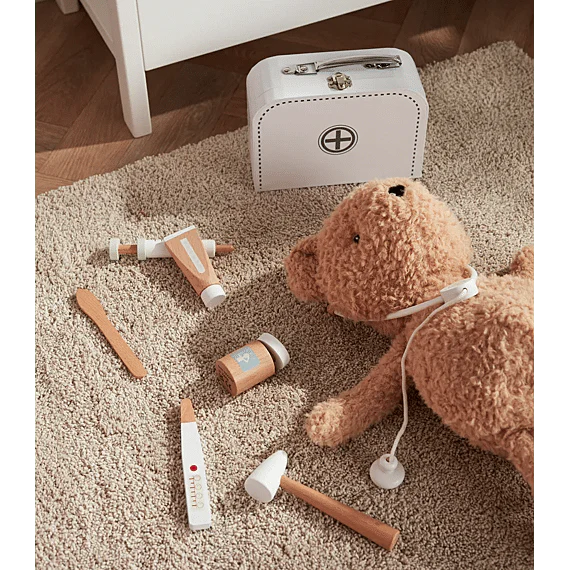 Witte Dokterskoffer Met Instrumenten Uit Hout - Kid'S Hub - Image 9