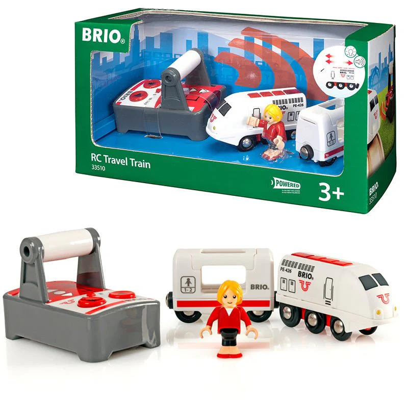 Witte locomotief met afstandsbediening RC Travel Train - Image 3