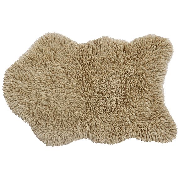 Woolable Tapijt Woolly Sheep Beige - 110 x 75 cm