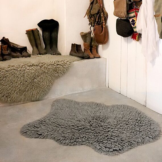 Woolable Tapijt Woolly Sheep Grey - 75 x 110 cm - Image 2