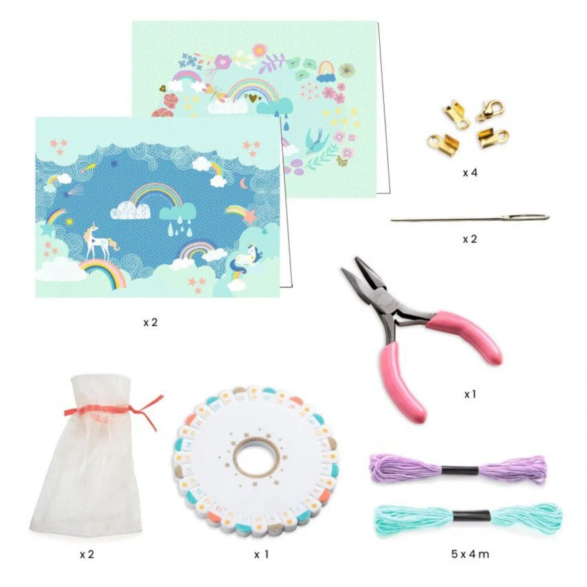 Vriendschapsbandjes You & Me - Kumihimo Arc-En-Ciel - Image 3