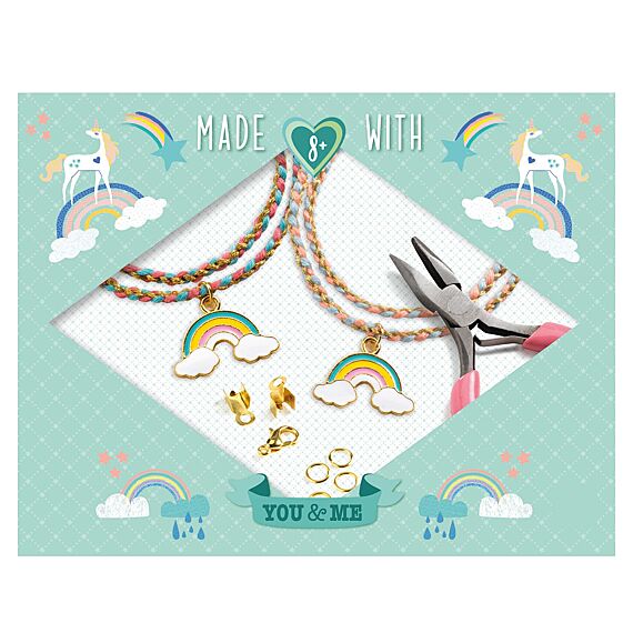 Vriendschapsbandjes You & Me - Kumihimo Arc-En-Ciel - Image 5
