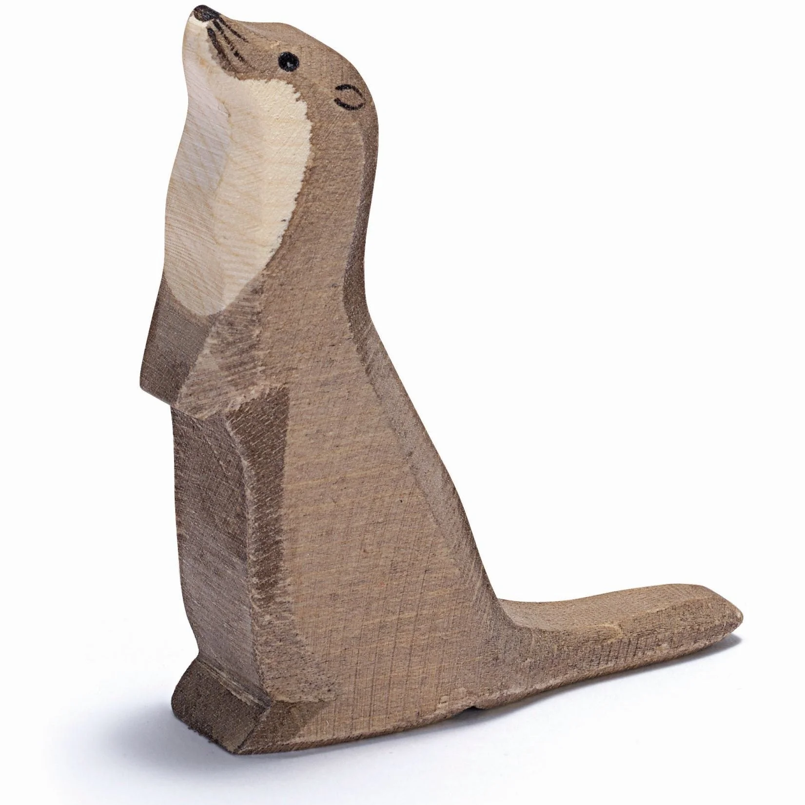 Houten speelfiguur Zee Otter Staand