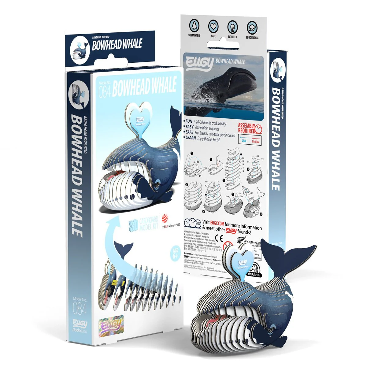 3D puzzel - Zeedier Groenlandse Walvis - Image 5