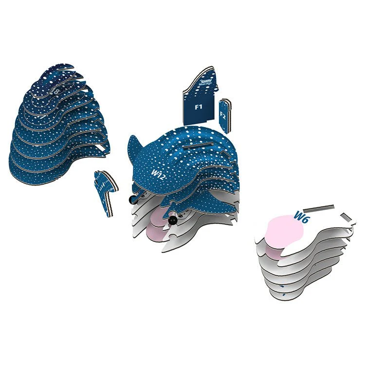 3D puzzel Zeedier Walvishaai - Image 2