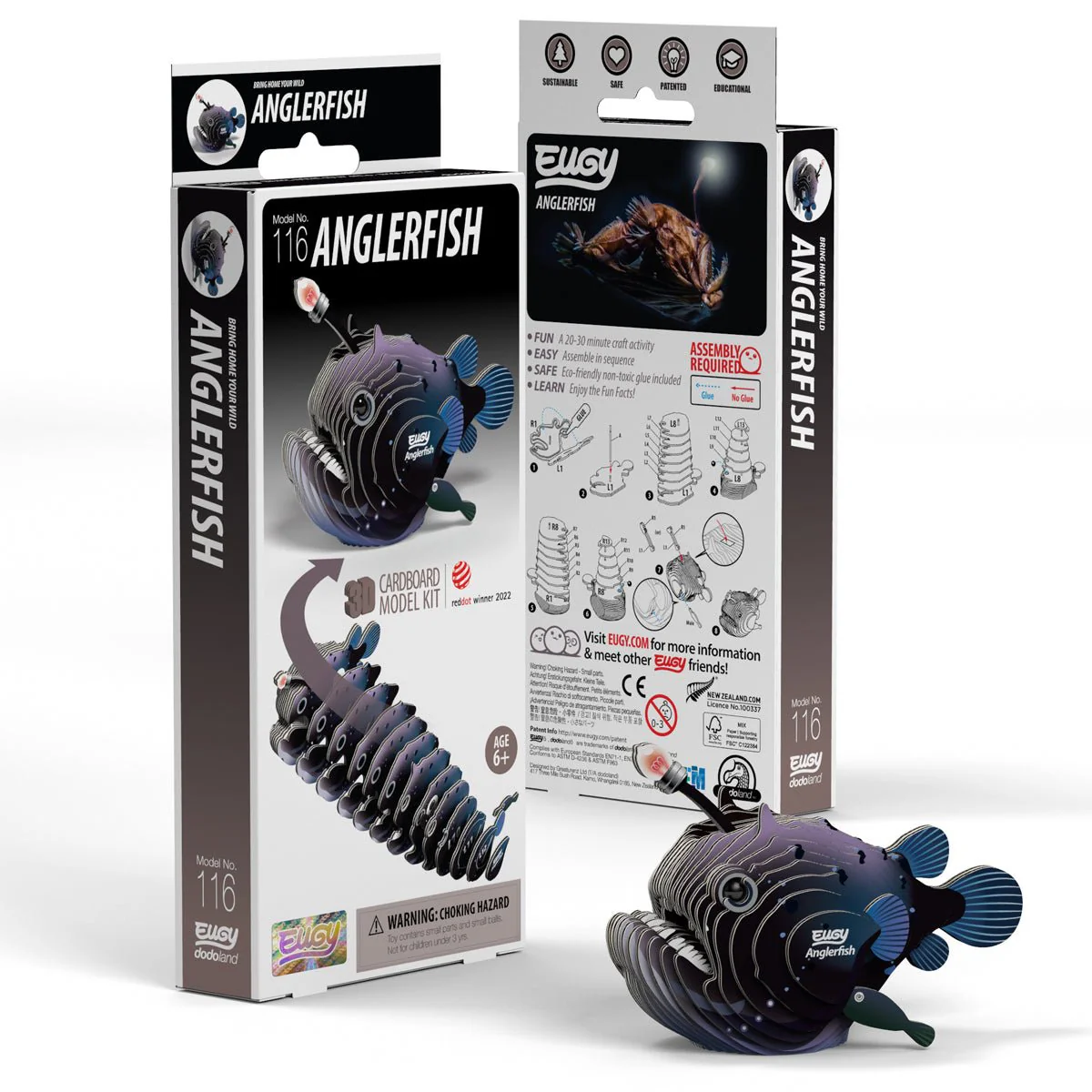 3D puzzel - Zeedier Zeeduivel - Image 5