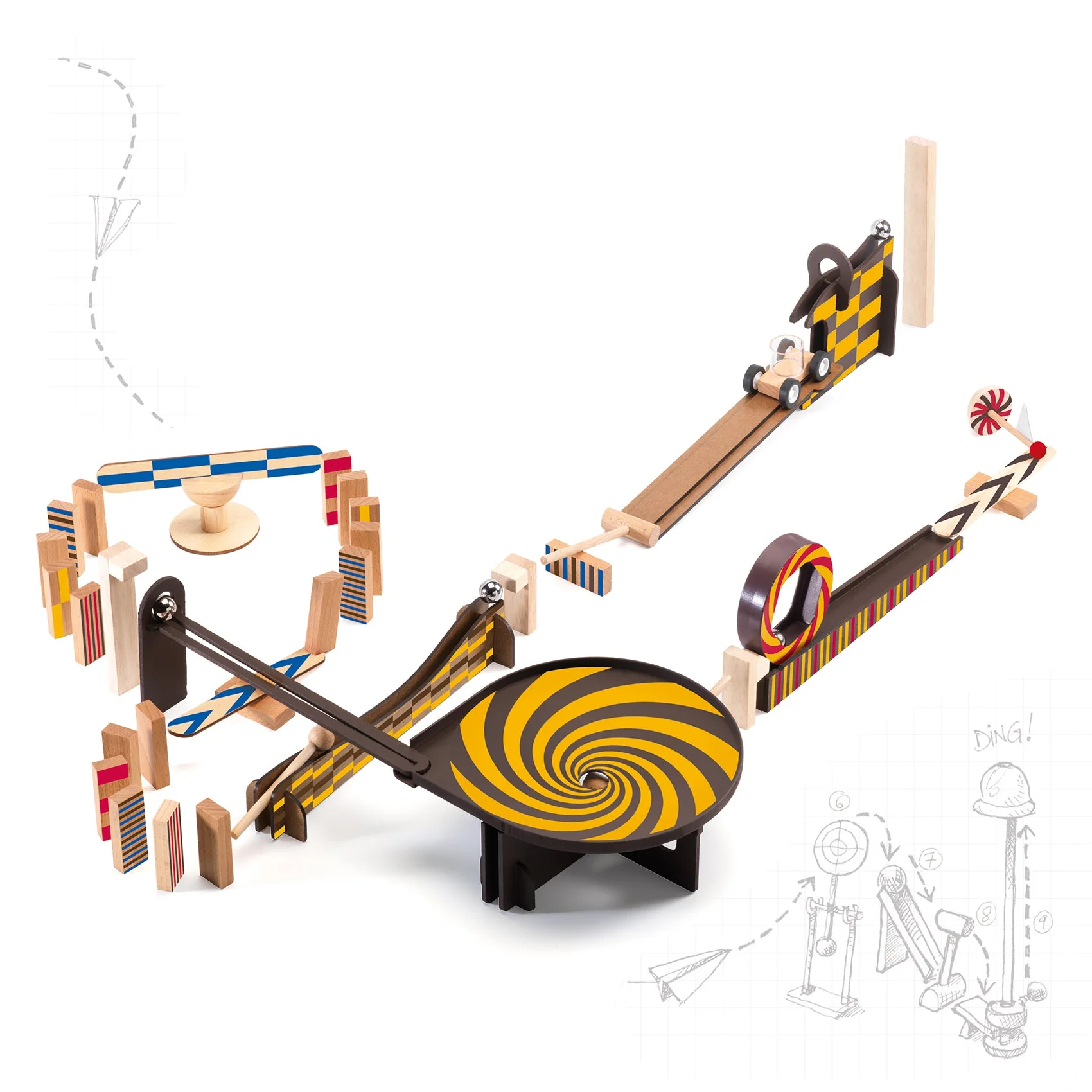 Behendigheidsspel Zig & Go - set van 45 - Image 8
