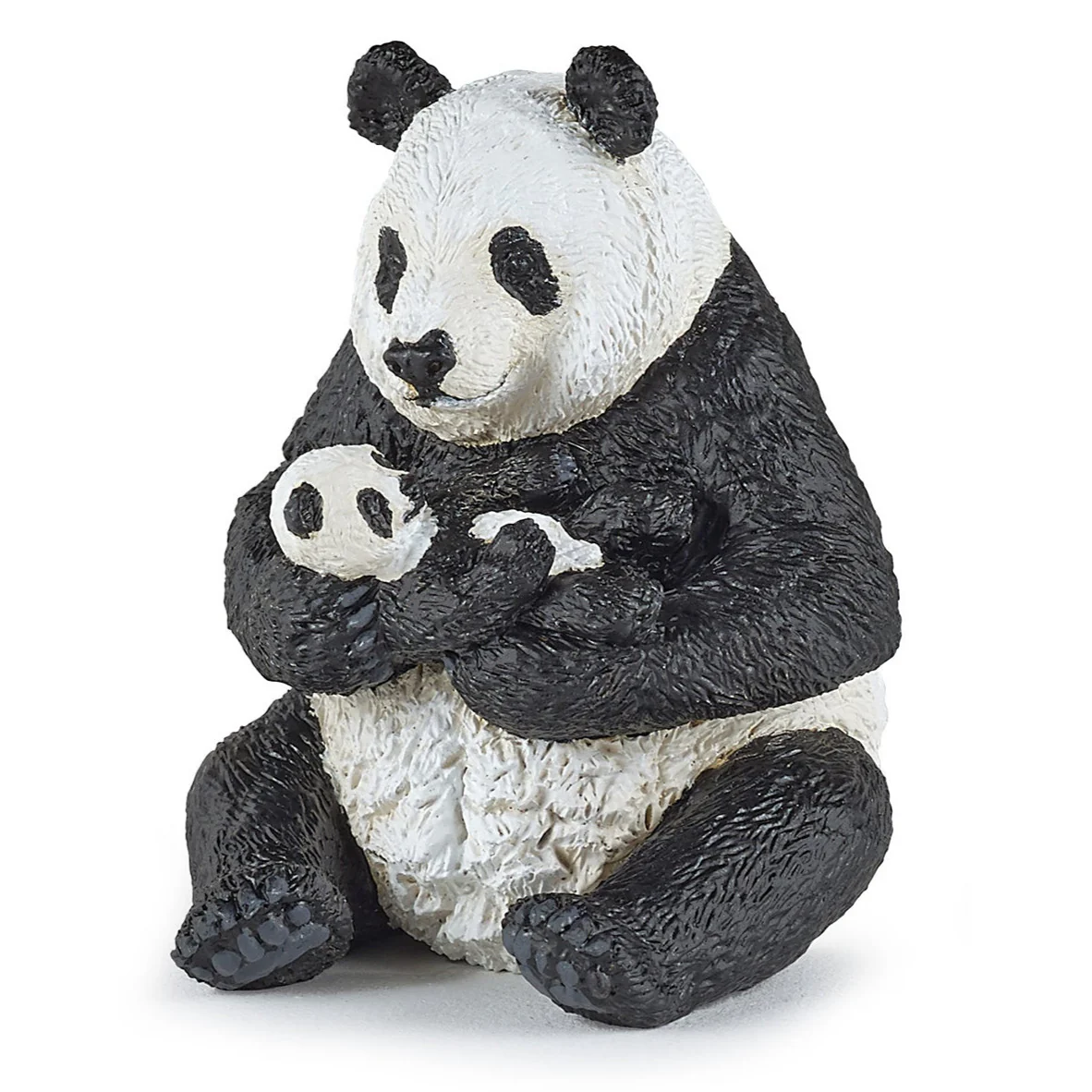 Zittende Panda Met Jong