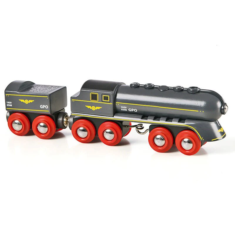 Hogesnelheidstrein met kolenwagen Speedy Bullet Train